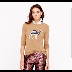 J.Crew camel sweater